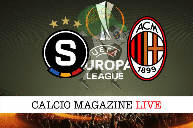 Slavia Praga Milan cronaca diretta live risultato in tempo reale