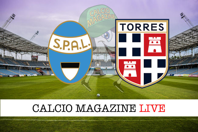 SPAL Torres cronaca diretta live risultato in tempo reale