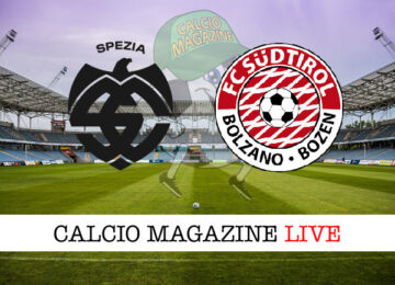 Spezia Sudtirol cronaca diretta live risultato in tempo reale