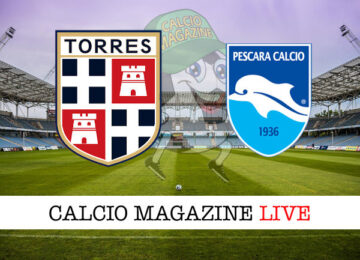 Torres Pescara cronaca diretta live risultato in tempo reale