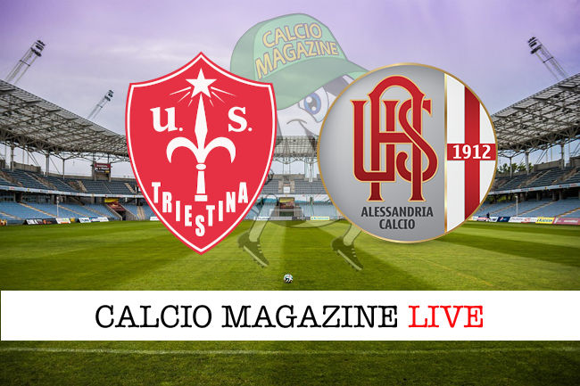 Triestina Alessandria cronaca diretta live risultato in tempo reale