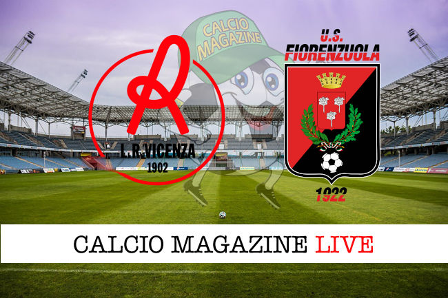 Vicenza Fiorenzuola cronaca diretta live risultato in tempo reale