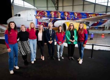 aereo barcellona femminile