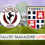 Arezzo Torres cronaca diretta live risultato in tempo reale