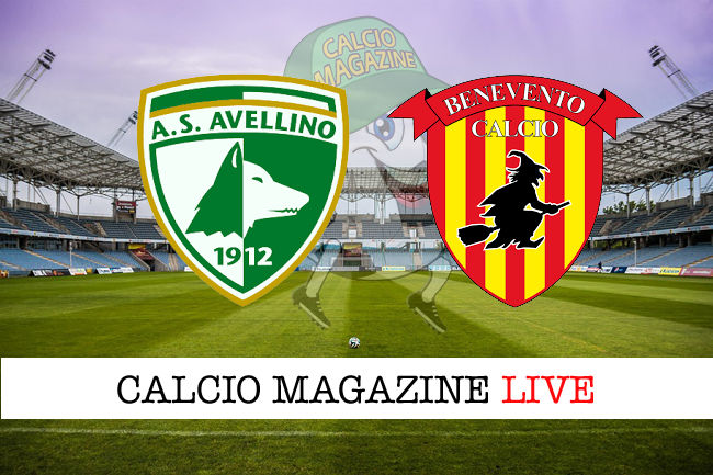 Avellino Benevento cronaca diretta live risultato in tempo reale