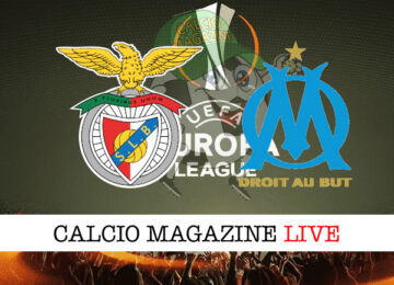 Benfica Marsiglia cronaca diretta live risultato tempo reale