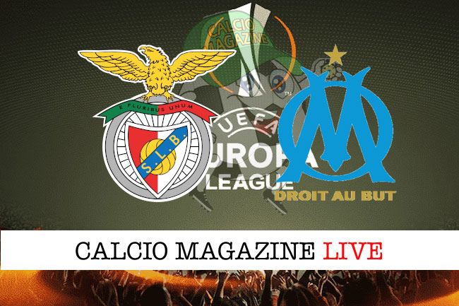Benfica Marsiglia cronaca diretta live risultato tempo reale