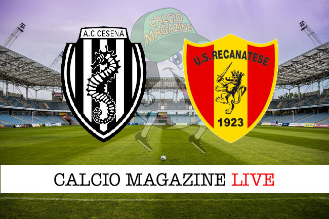 Cesena – Recanatese 3-0: diretta live e risultato finale