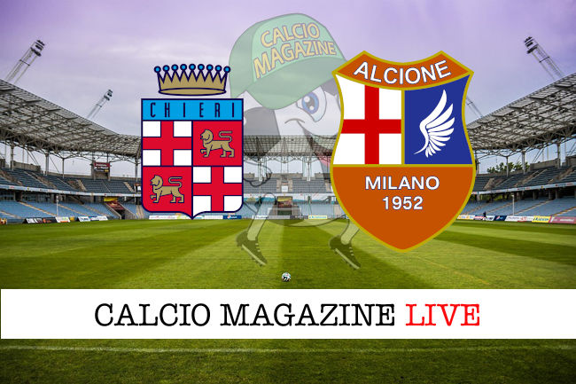 Chieri Alcione Milano cronaca diretta live risultato in tempo reale