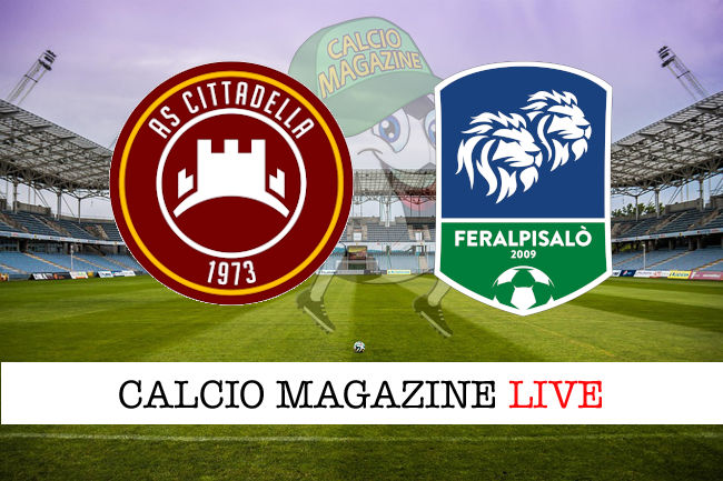 Cittadella FeralpiSalò cronaca diretta live risultato in tempo reale