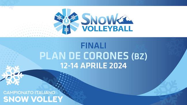 finali snow volley 2024