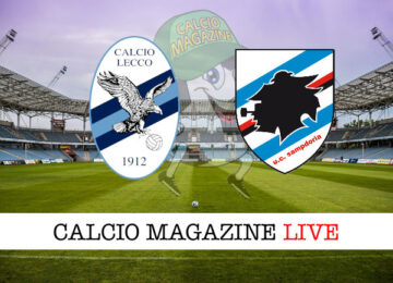 Lecco Sampdoria cronaca diretta live risultato in tempo reale