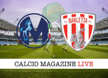 Martina Calcio Barletta cronaca diretta live risultato tempo reale