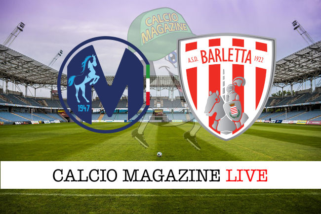 Martina Calcio Barletta cronaca diretta live risultato tempo reale