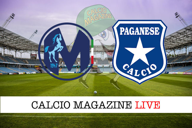 Martina Calcio Paganese cronaca diretta live risultato in tempo reale