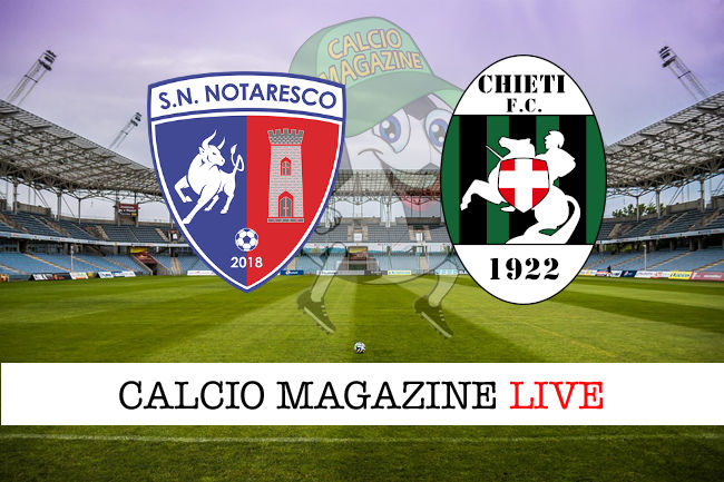 Notaresco Chieti cronaca diretta live risultato in tempo reale