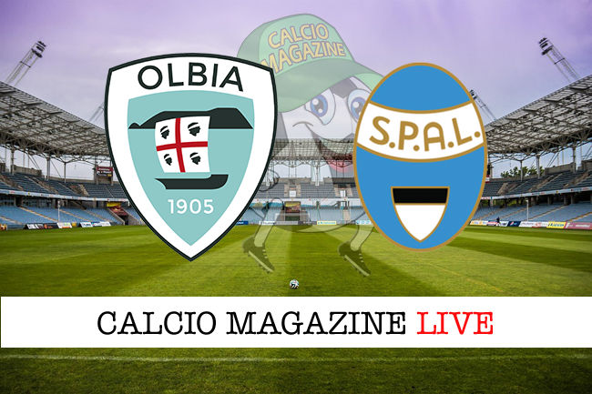 Olbia SPAL cronaca diretta live risultato in tempo reale