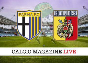 Parma Catanzaro cronaca diretta live risultato in tempo reale