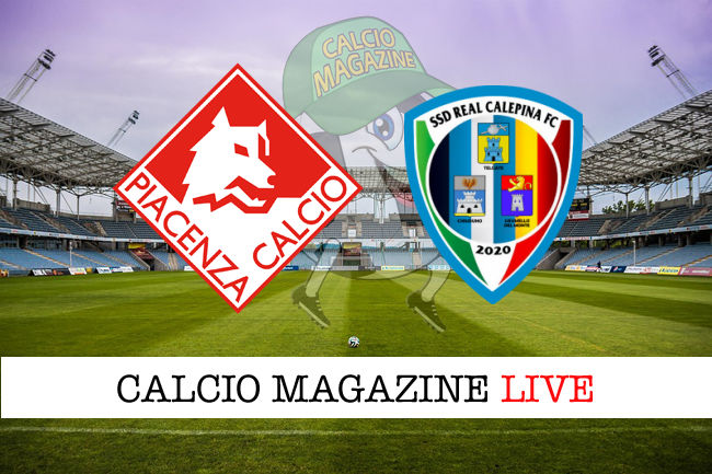 Piacenza Real Calepina cronaca diretta live risultato in tempo reale