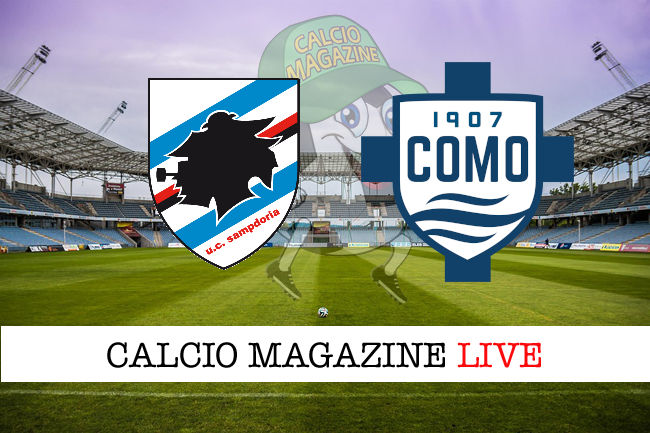 Sampdoria Como cronaca diretta live risultato in tempo reale