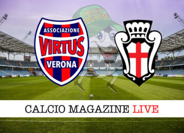 Virtus Verona Pro Vercelli cronaca diretta live risultato in tempo reale