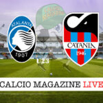 Atalanta U23 Catania cronaca diretta live risultato in tempo reale