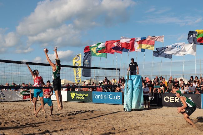 beach volley cervia