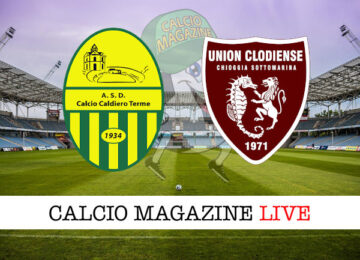 Caldiero Terme Union Clodiense cronaca diretta live risultato in tempo reale