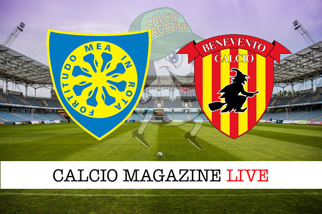 Carrarese Benevento cronaca diretta live risultato in tempo reale