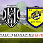 Cesena Juve Stabia cronaca diretta live risultato in tempo reale