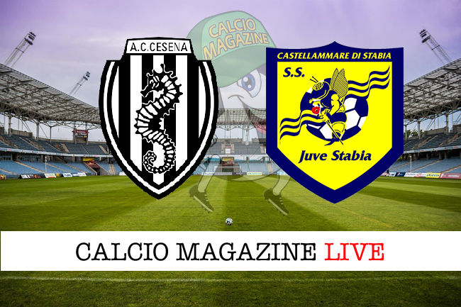 Cesena Juve Stabia cronaca diretta live risultato in tempo reale