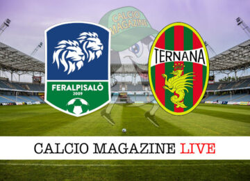 FeralpiSalò Ternana cronaca diretta live risultato in tempo reale