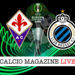 Fiorentina Club Brugge cronaca diretta live risultato in tempo reale