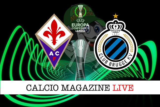 Fiorentina Club Brugge cronaca diretta live risultato in tempo reale