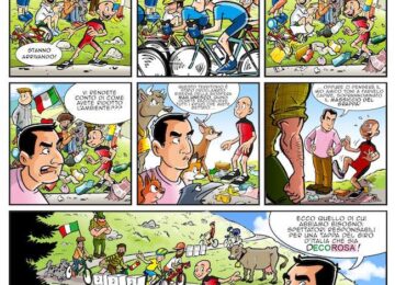 fumetto giro d'italia