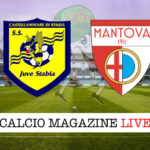 Juve Stabia Mantova cronaca diretta live risultato in tempo reale