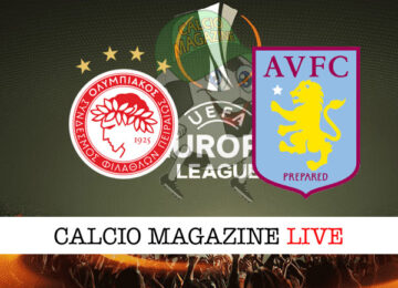 Olympiakos Aston Villa cronaca diretta live risultato in tempo reale