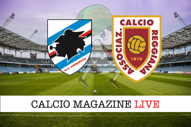 Sampdoria Reggiana cronaca diretta live risultato in tempo reale