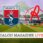 Taranto Vicenza cronaca diretta live risultato in tempo reale