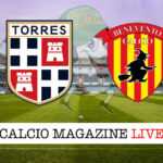 Torres Benevento cronaca diretta live risultato in tempo reale