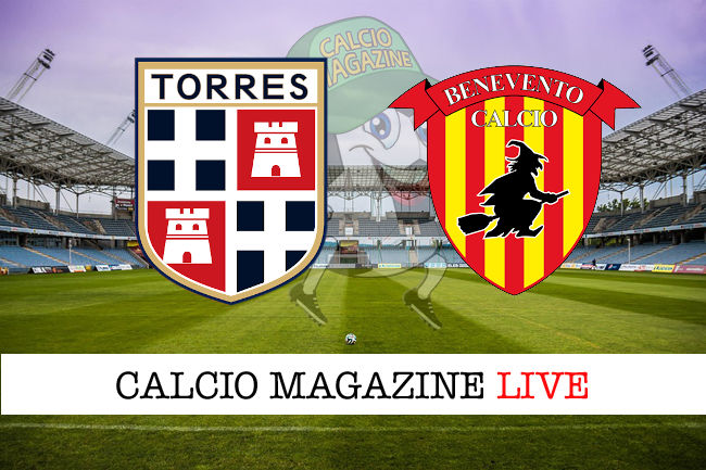 Torres Benevento cronaca diretta live risultato in tempo reale