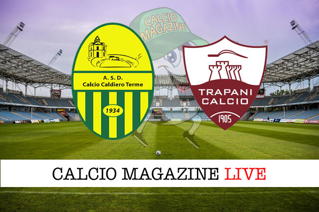 Caldiero Trapani cronaca diretta live risultato in tempo reale