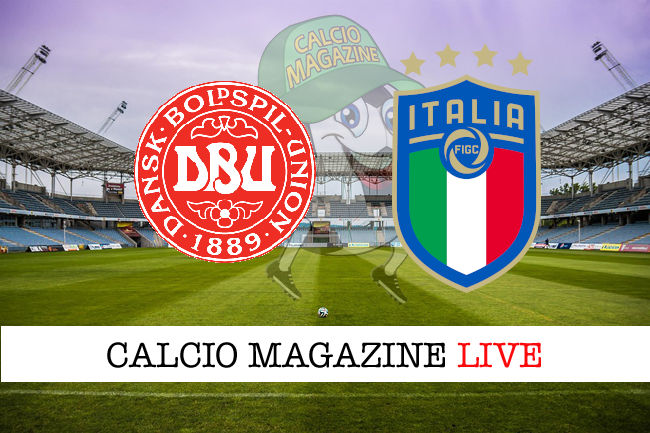 Danimarca Italia cronaca diretta live risultato in tempo reale