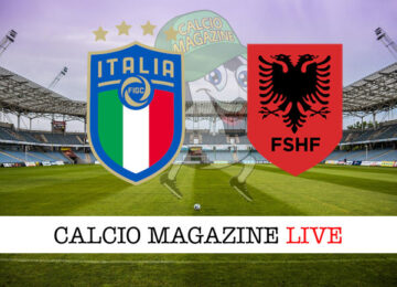 Italia Albania cronaca diretta live risultato in tempo reale