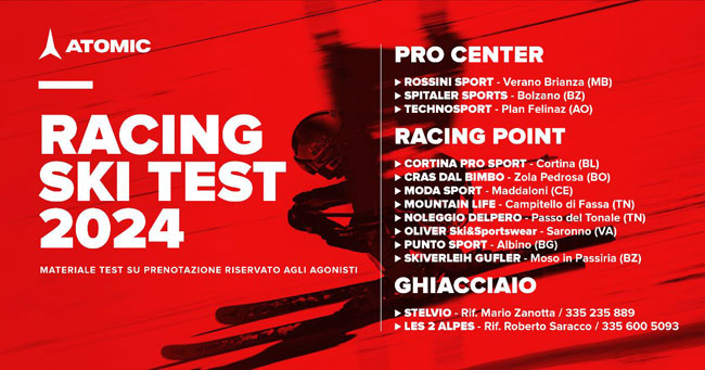 racing ski test 2024