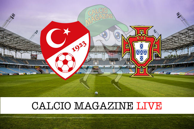 Turchia Portogallo cronaca diretta live risultato in tempo reale