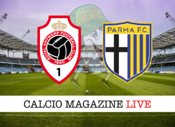 Anversa Parma cronaca diretta live risultato in tempo reale