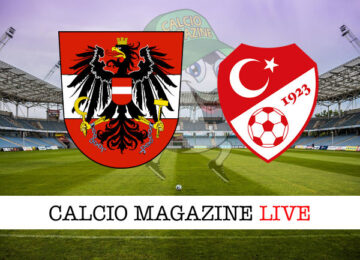 Austria Turchia cronaca diretta live risultato in tempo reale