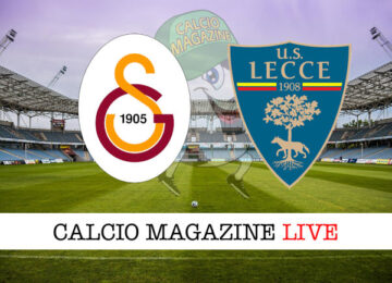 Galatasaray Lecce cronaca diretta live risultato in tempo reale