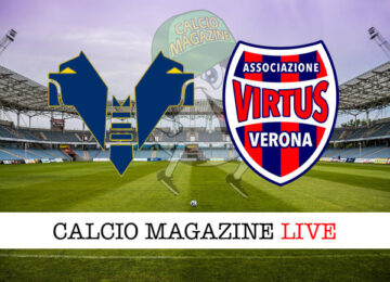 Hellas Verona Virtus Verona cronaca diretta live risultato in tempo reale